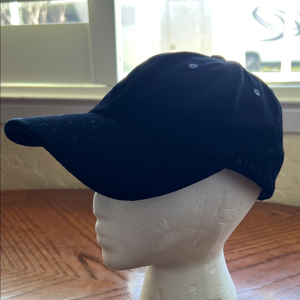 Velvet Black Baseball Cap